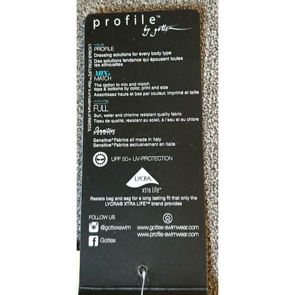 Profile by Gottex Swim Bottoms Only Size 6 - Picture 3 of 5